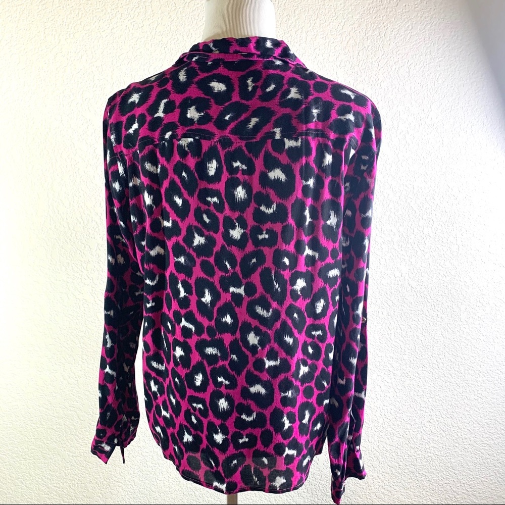 MICHAEL Michael Kors Leopard Print Shirt - Picture 2 of 8